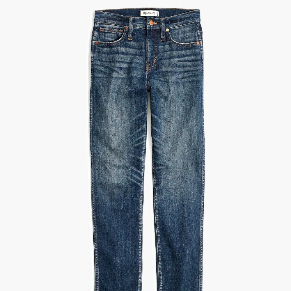 Madewell slim straight jean